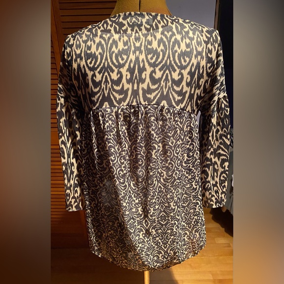 La Fée Maraboutée/ La Fée Atelier leopard print blouse - Picture 3 of 6